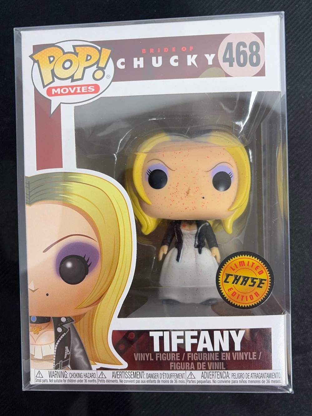 Funko Pop Bride of Chucky Tiffany #468 Chase Limited Edition - Picture 1 of 6